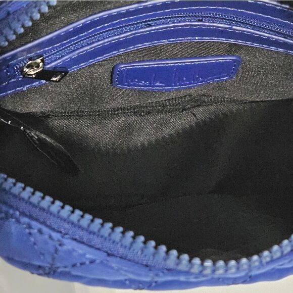 Nicole Miller, Beautiful Royal Blue Quilted Belt Bag. NWT - Picture 8 of 10